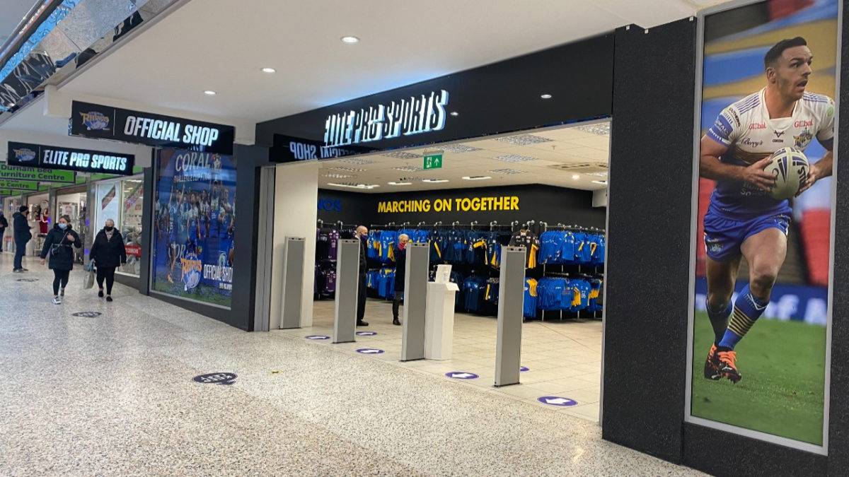 Leeds Merrion Centre Rhinos Store Announces New England Product Range
