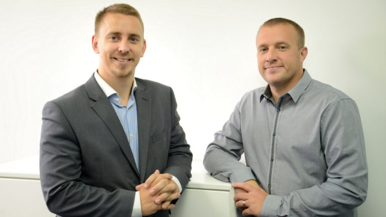 Callum Thompson, director, and Mark Don, business development manager, at Business Energy Claims