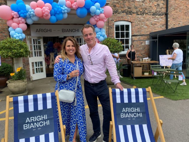 Chelsea Norris from Happy Radio and Nick Bianchi