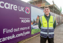 This is not a drill – apprentice at Yate’s newest care home shares advice for a career in construction