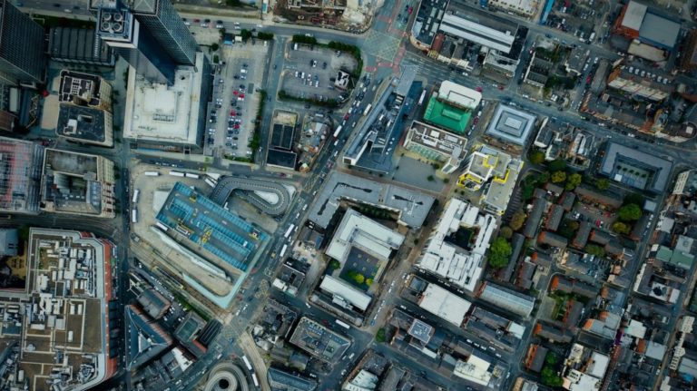 aerial view of city buildings during daytime