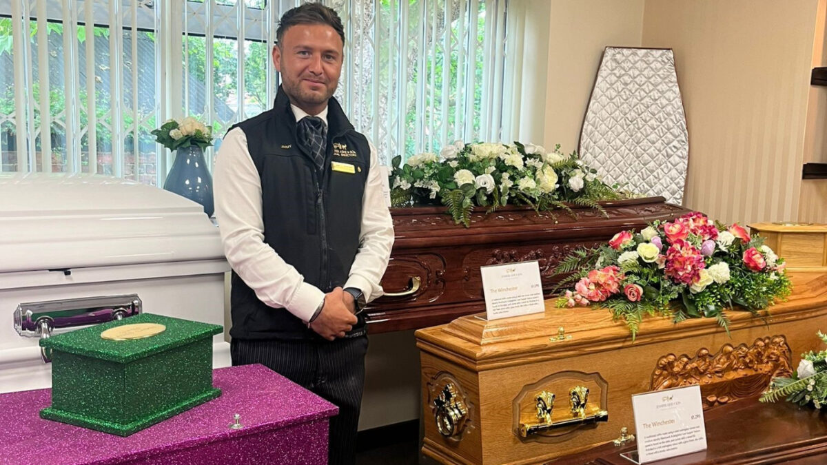 Crafting Unique Farewells Funeral Director Helping to Give Funerals a