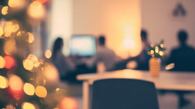 Office at Christmas - Business Mondays