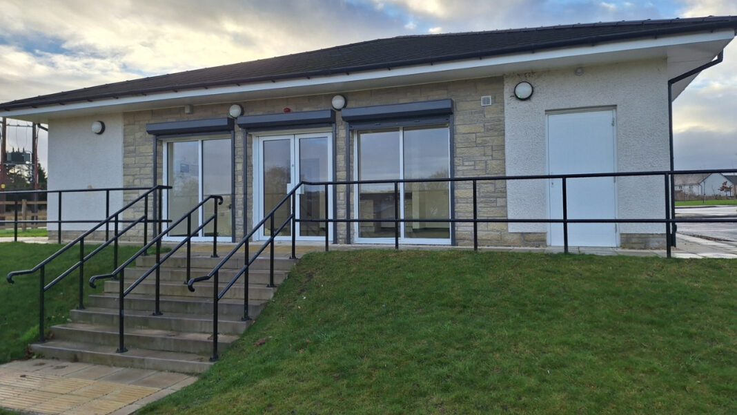 New pitch and pavilion handed over to East Lothian Council - Business ...