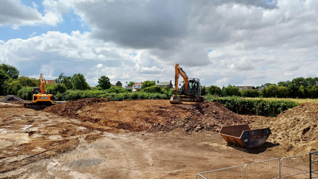 Construction begins on new housing development in Ingleby Arncliffe