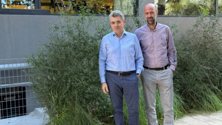 Demetri Papazissis & co-founder and CFO Agis Stathakis.