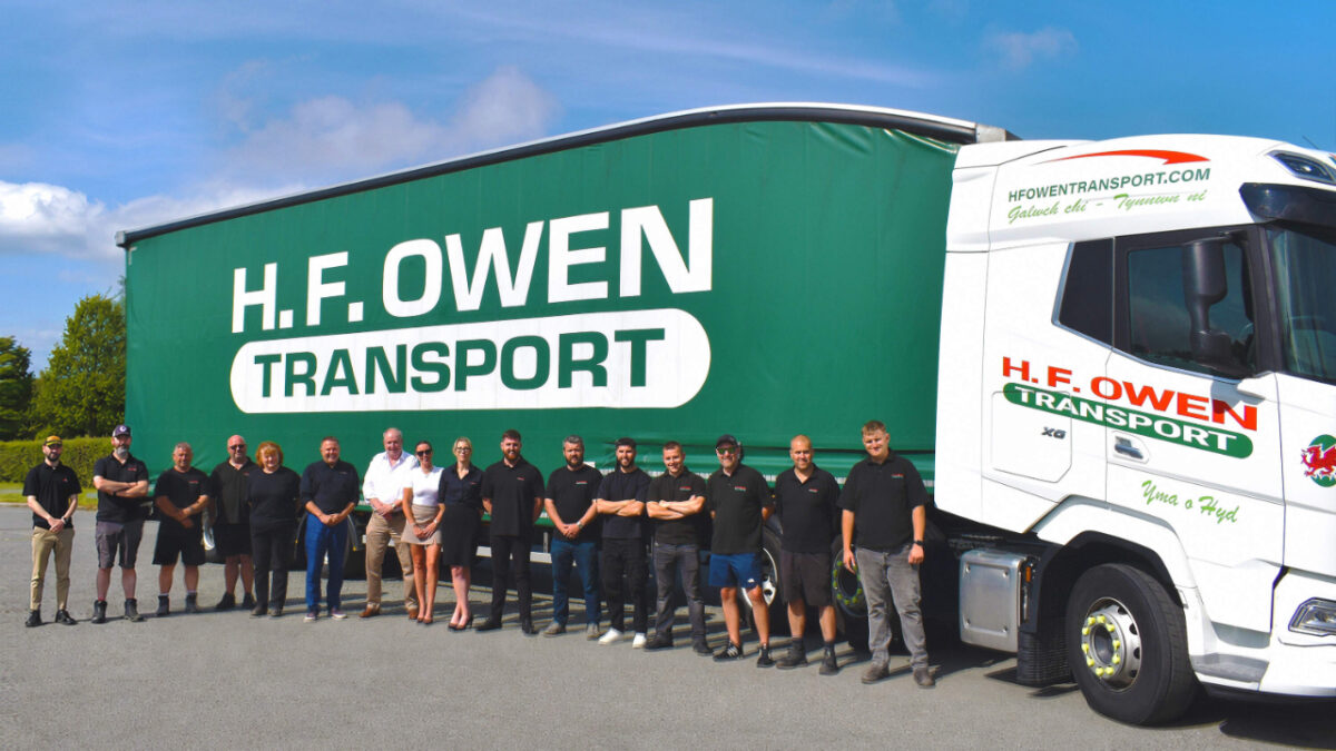 North Wales haulier H.F. Owen nominated for coveted national award