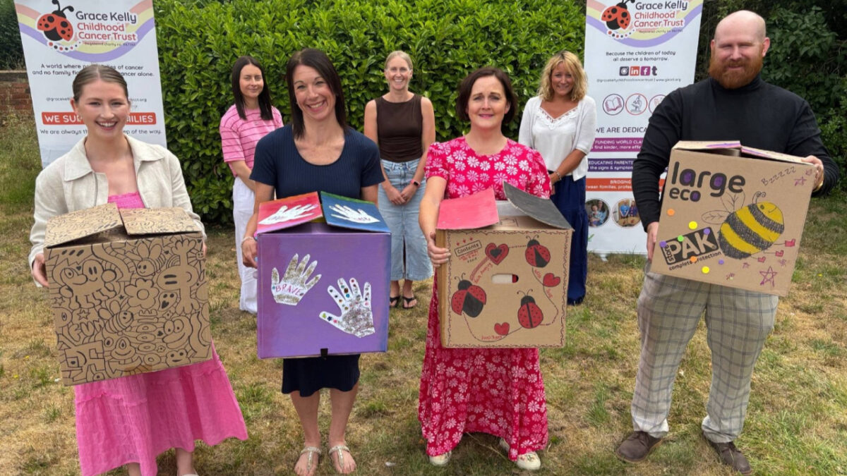 OWB Creative Donates Craft Boxes To Charity To Support Childhood Cancer Families