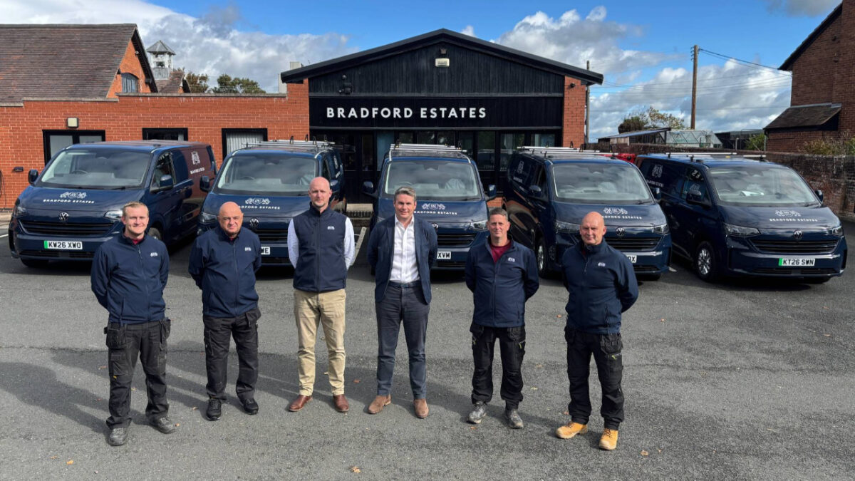 Bradford Estates Drives Forward Green Commitment With Roll-Out Of Electric Van Fleet