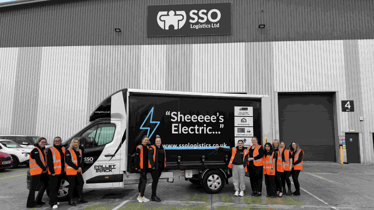 Liverpool's SSO Logistics adds first electric vehicle to its fleet after £54,000 investment